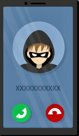 Look out for scam calls via your mobile as well as online.