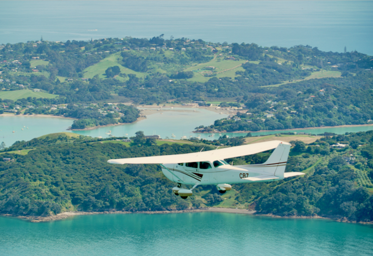Get a bird's eye view with Wings over Waiheke.