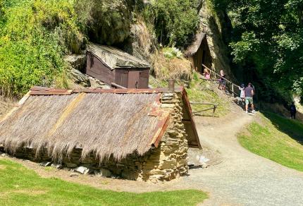 The historic Arrowtown Chinese Settlement