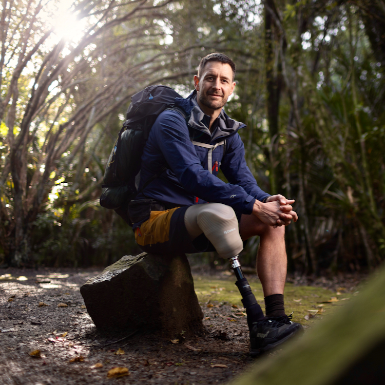 William Pike survived a harrowing ordeal when Mount Ruapehu erupted.