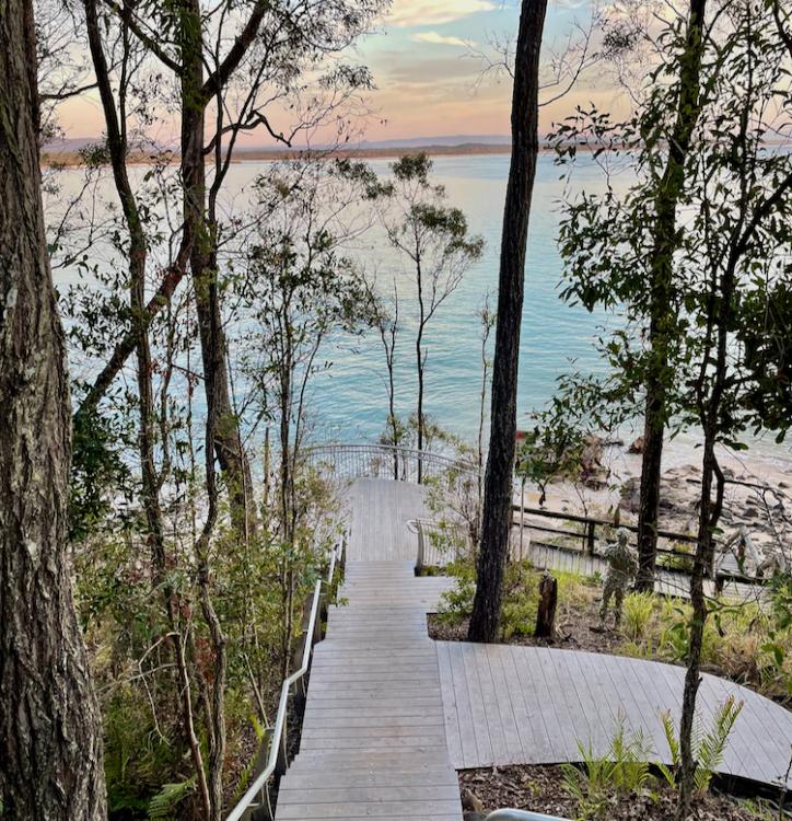 Sunrise strolls to the Boiling Pot Lookout in Noosa.