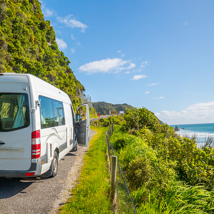 A campervan can give you the freedom to travel.