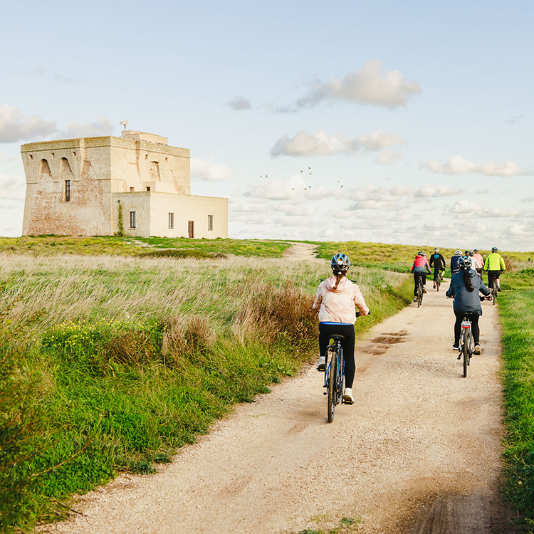 Cycling through Puglia involves immersion in Italian history.