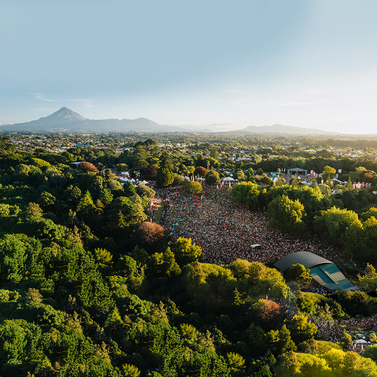 WOMAD festival takes place in the heart of New Plymouth.