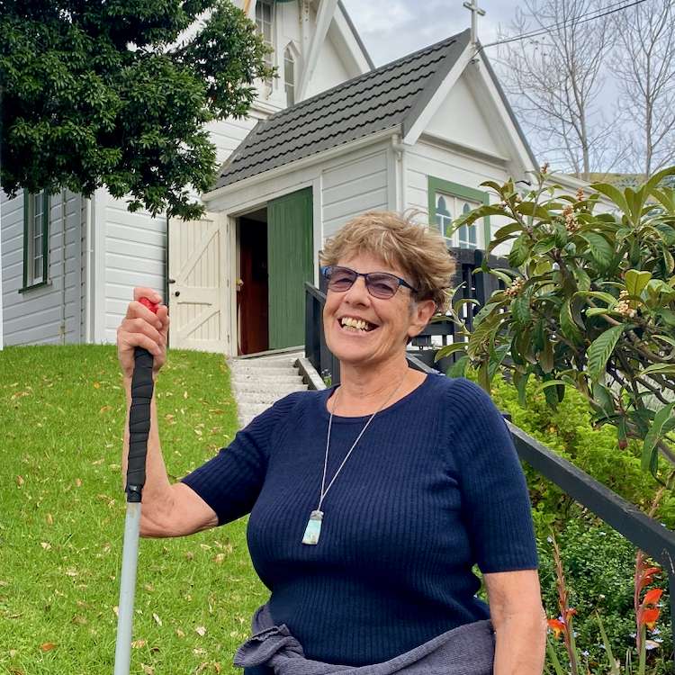 Paekākāriki local, Prue Tosswill.