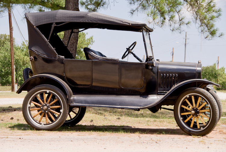 The classic Model T Ford.