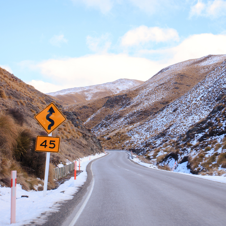 Winter Driving Tips Crown Range Road 