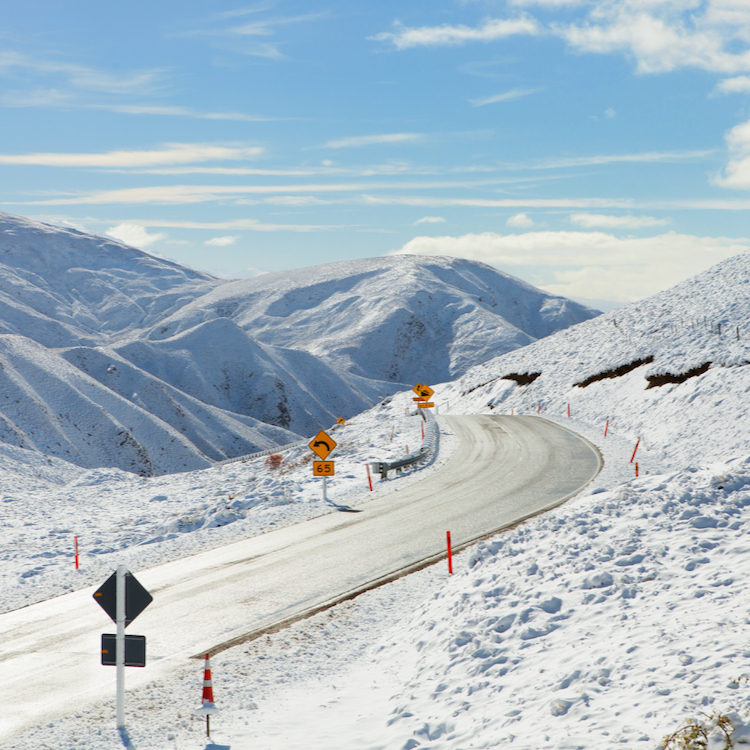 Winter Driving Tips Lindis Pass 