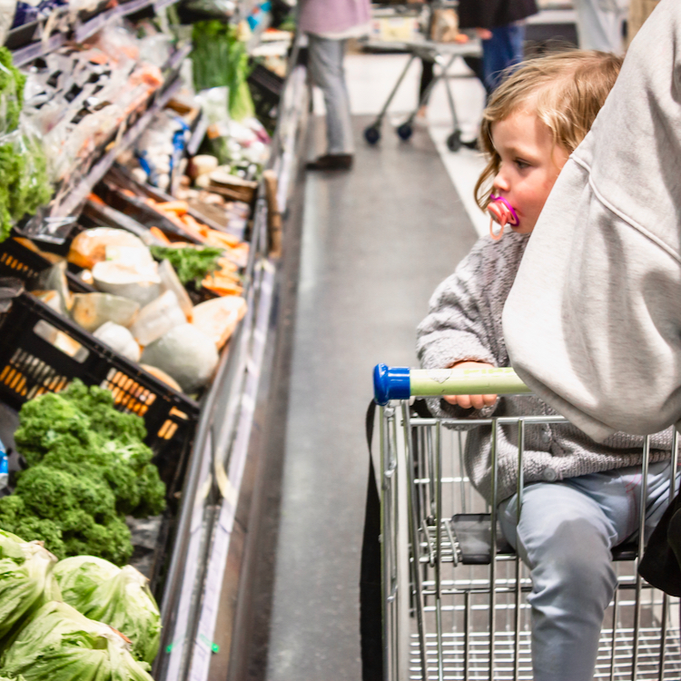 The price of food has increased 12.1% in the year to March.