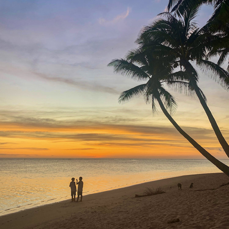 Cook Islands INP Titikaveka beach