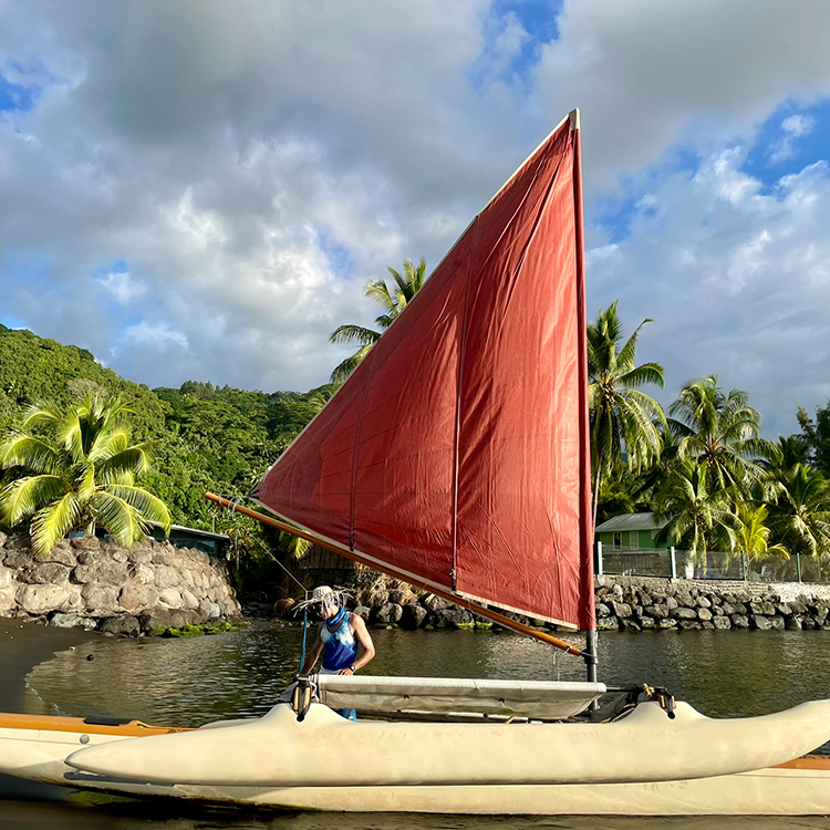 Tahiti sailing INP