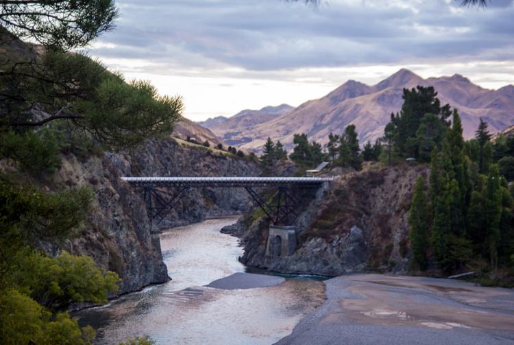 Sunset over Hanmer Springs