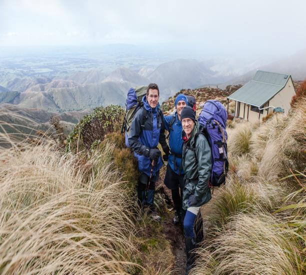 Tramping in the Tararua Forest Park