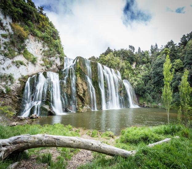 The stunning Waihi Falls are well worth the detour and a great place to swim