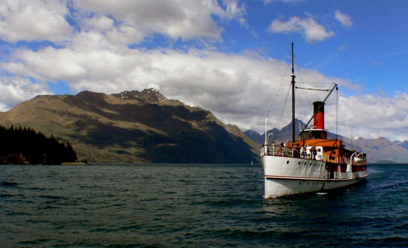 The iconic TSS Earnslaw