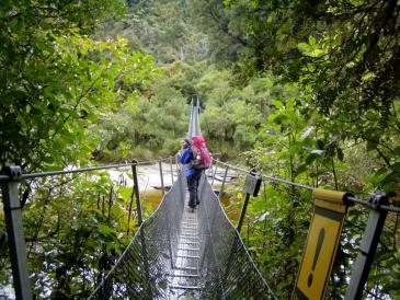 Heaphy Track bridge