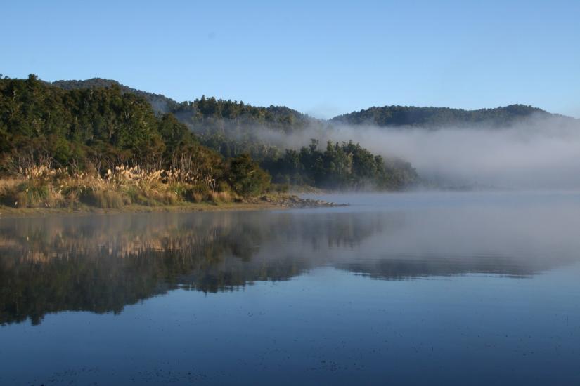 Lake Waikaremoana mist