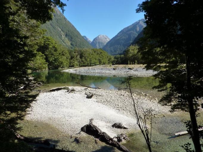 Clinton River on the Milford Track