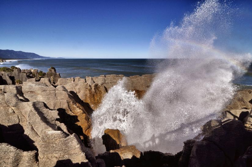 Paparoa National Park blowholes