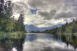 View over Lake Matheson