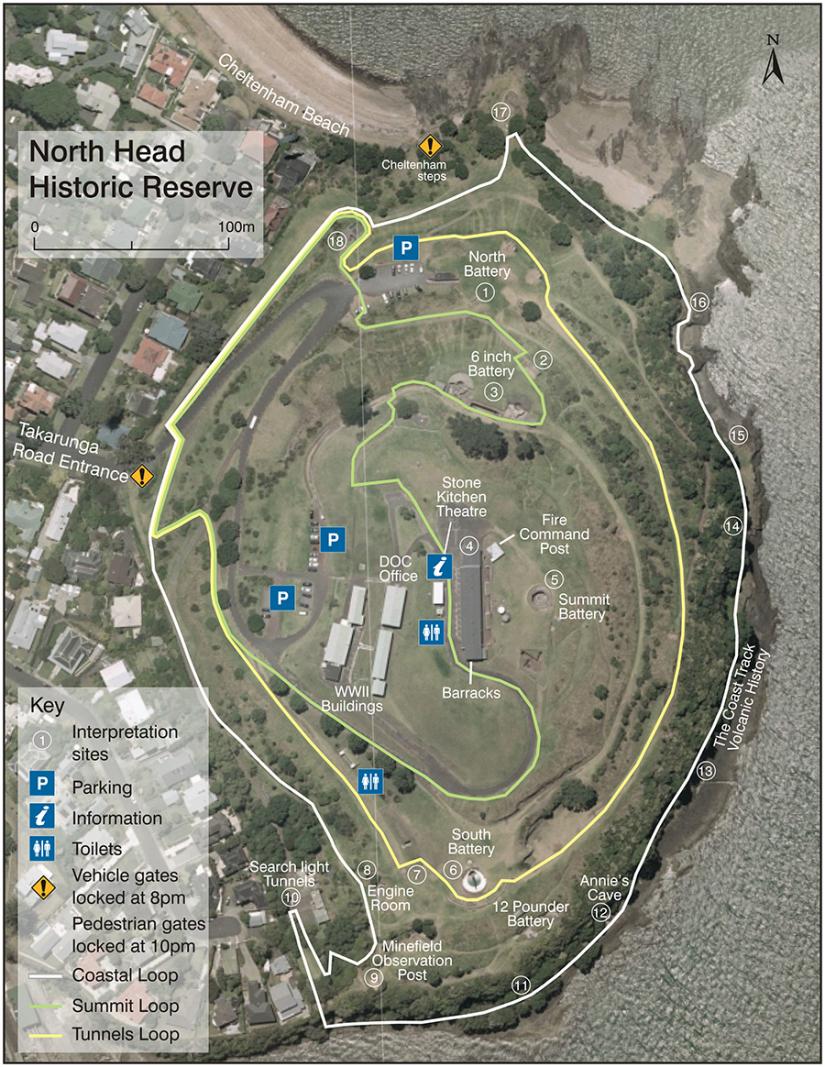 North Head Historic Reserve Map