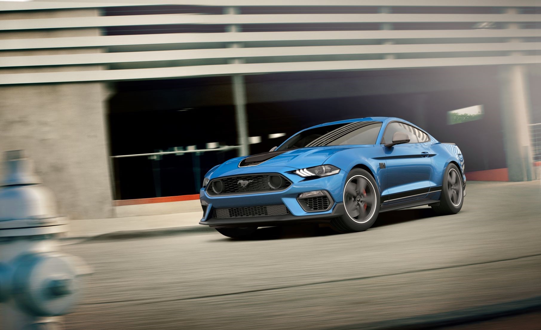 2021 FORD MUSTANG MACH 1 FRONT