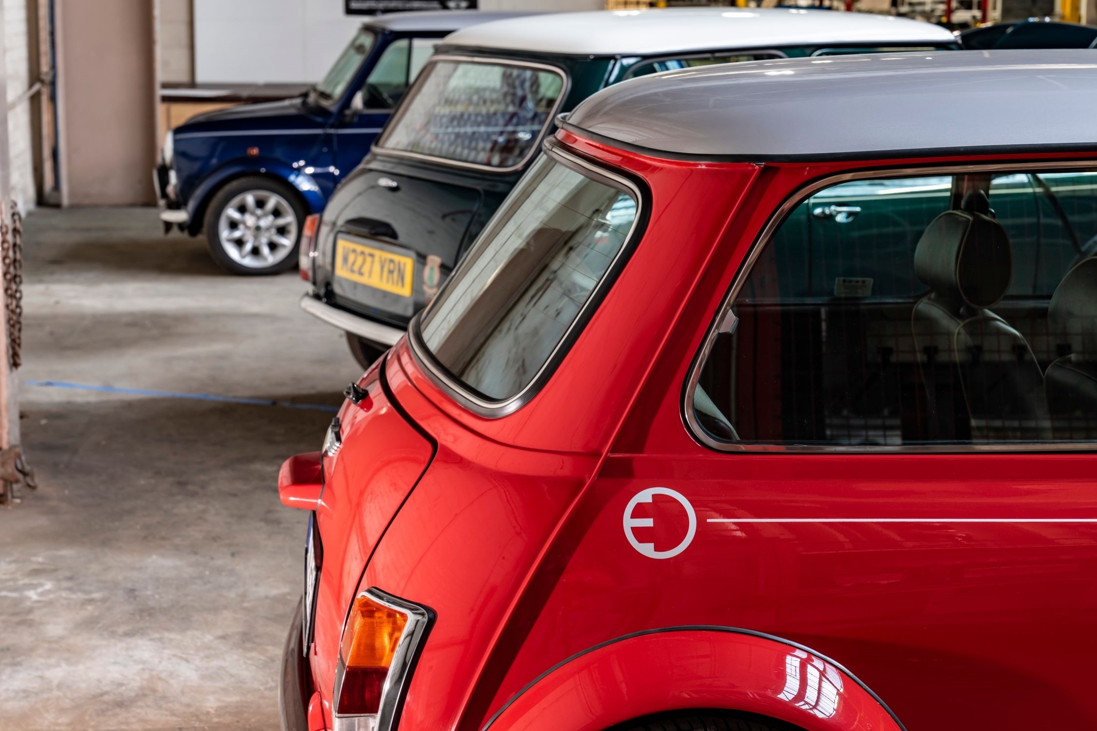 Recharged and electrifying: the classic Mini launches into the future