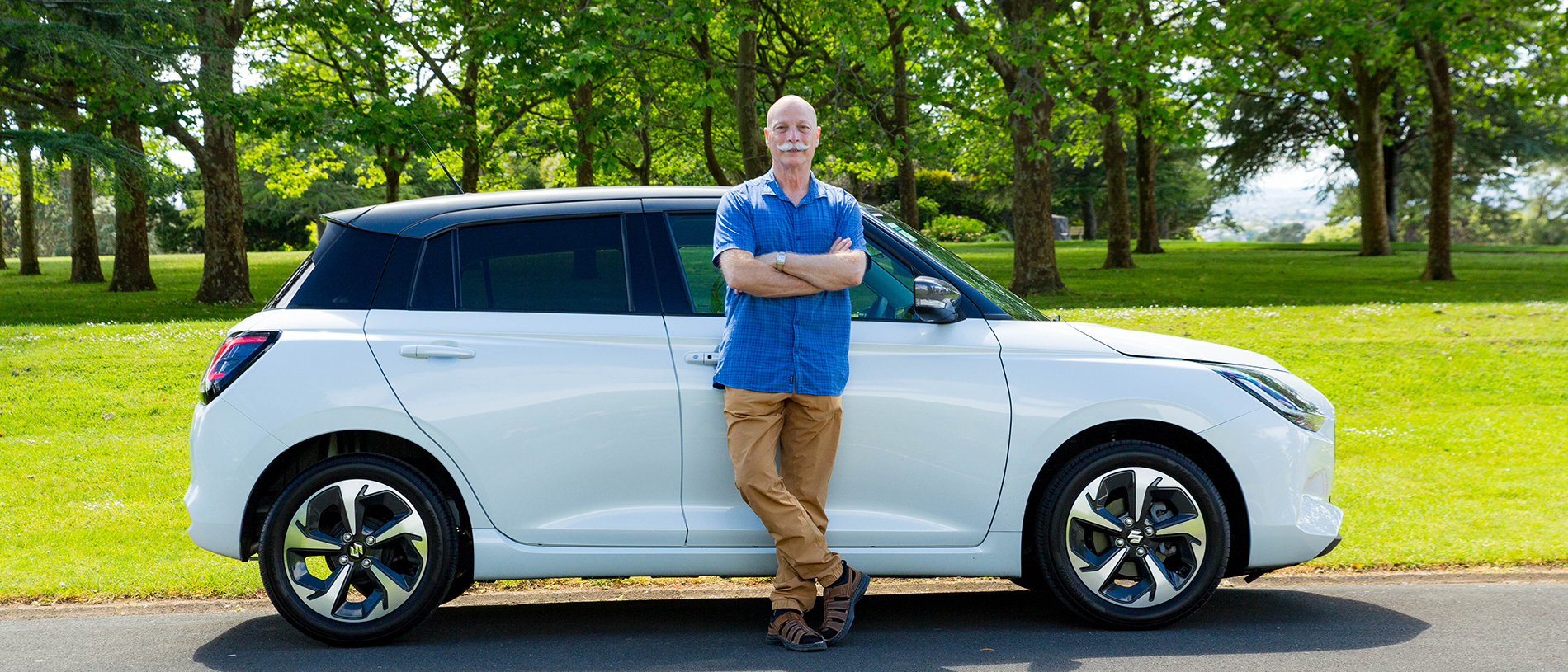  Baby Boomer, Chris, reviews the Suzuki Swift