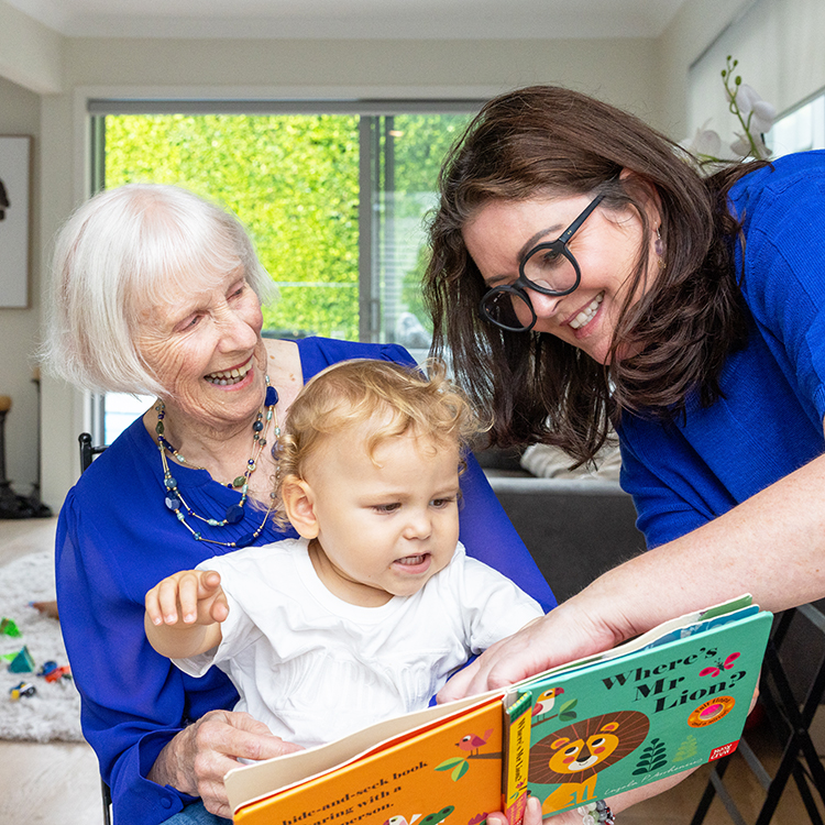 Dream au pairs help create inter-generational connections.