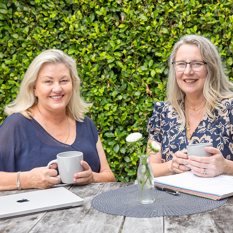 Dream founder Tanya Burrage and her business partner, Kristen Moolman.