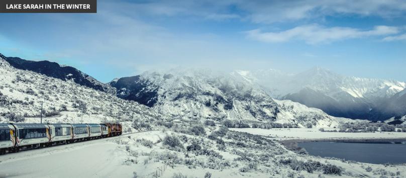 The stunning Tranzalpine rail journey